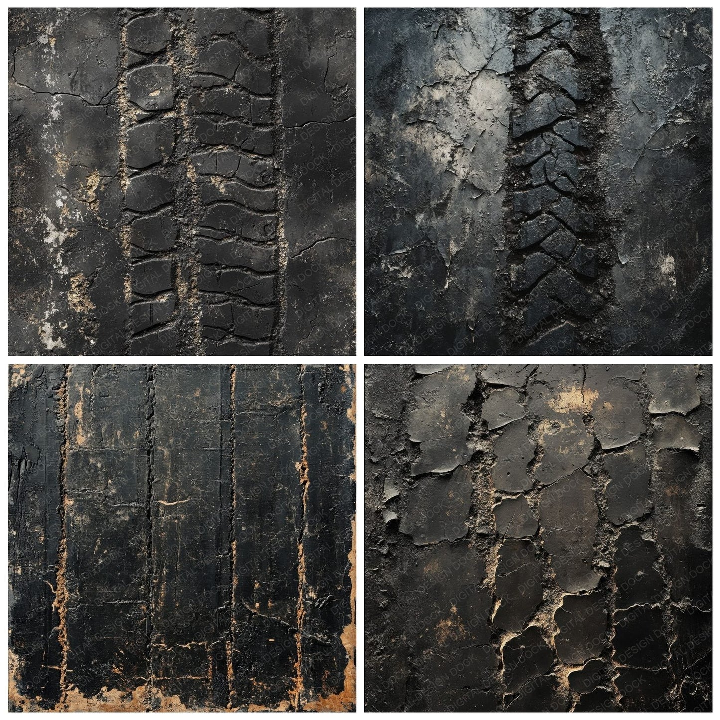 Tyre Textures Digital Paper Pack (DDD004118)