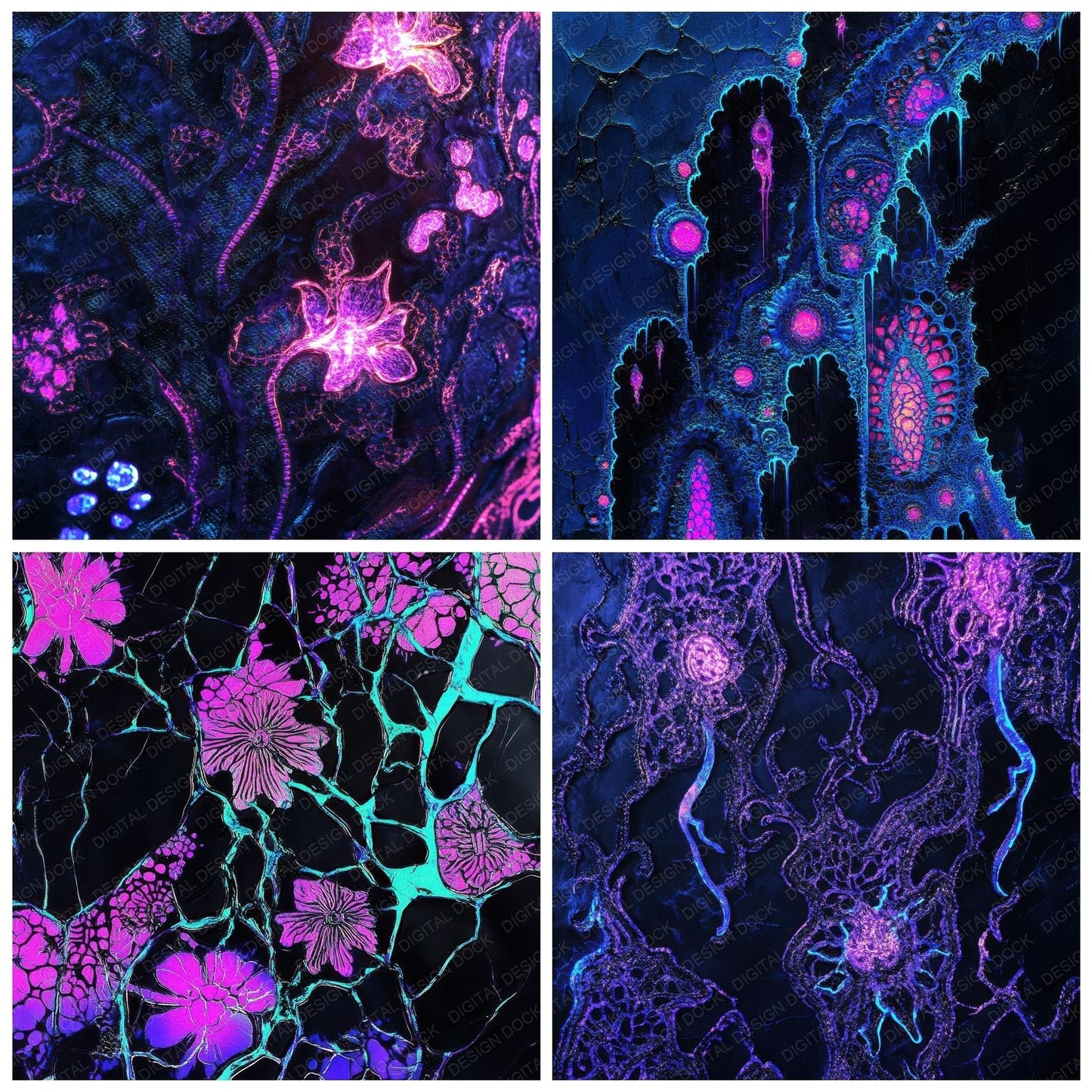 Ultraviolet Gothic Digital Paper Pack (DDD004123)