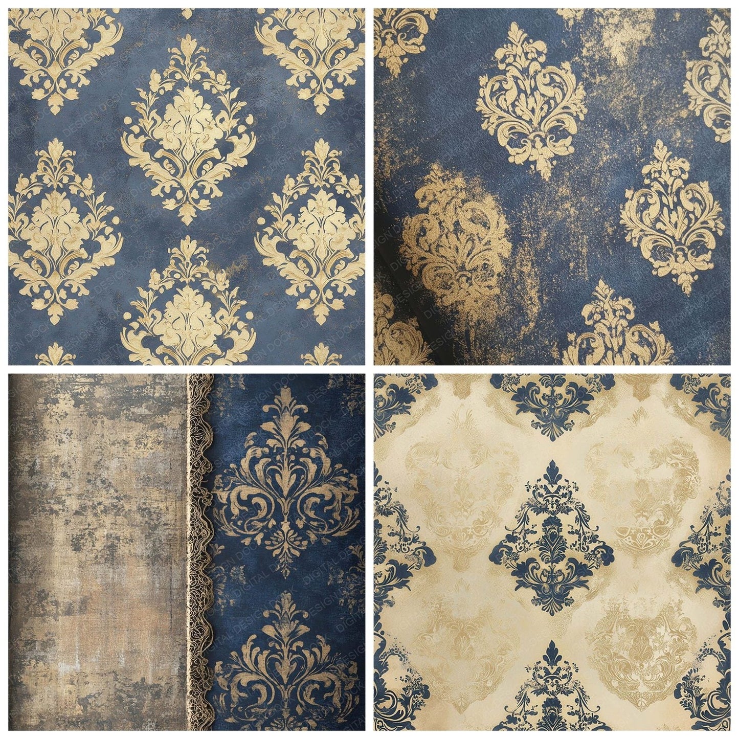 Victorian Filigree Digital Paper Pack (DDD004215)