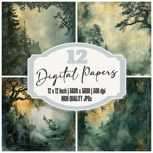 Wales Mythic Digital Paper Pack (DDD004339)