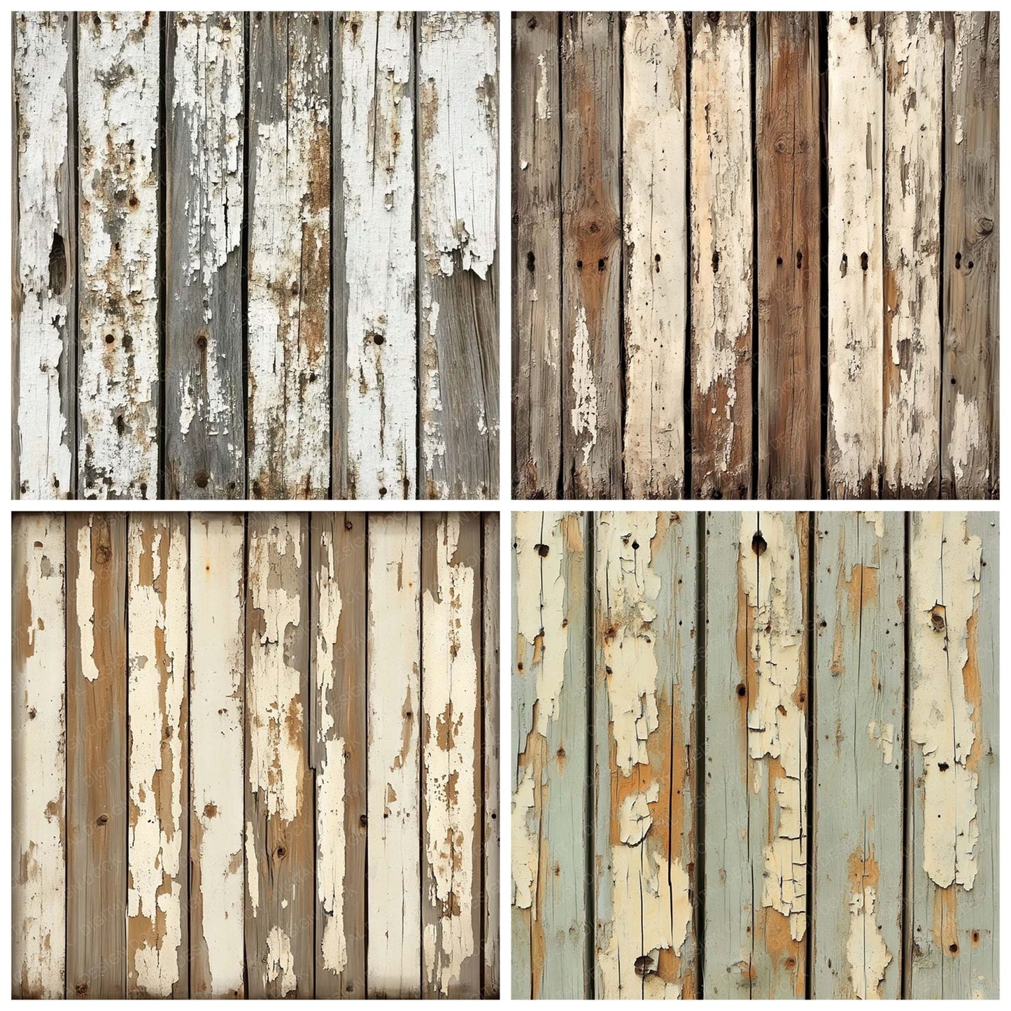 Weathered Wood Background Digital Paper Pack (DDD004390)