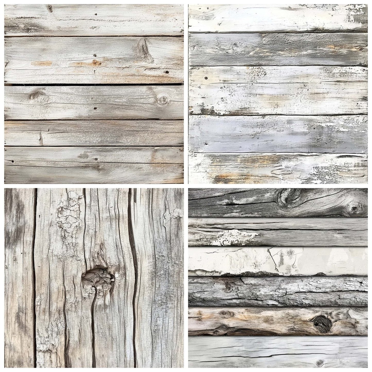 Weathered Wooden Panel Digital Paper Pack (DDD004391)