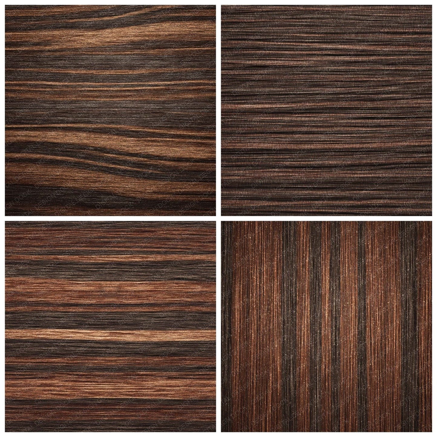 Wenge Espresso Grain Matte Digital Paper Pack (DDD004393)