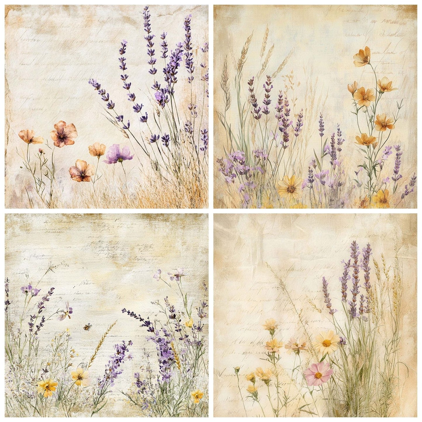 Wildflower Meadow Digital Paper Pack (DDD004419)