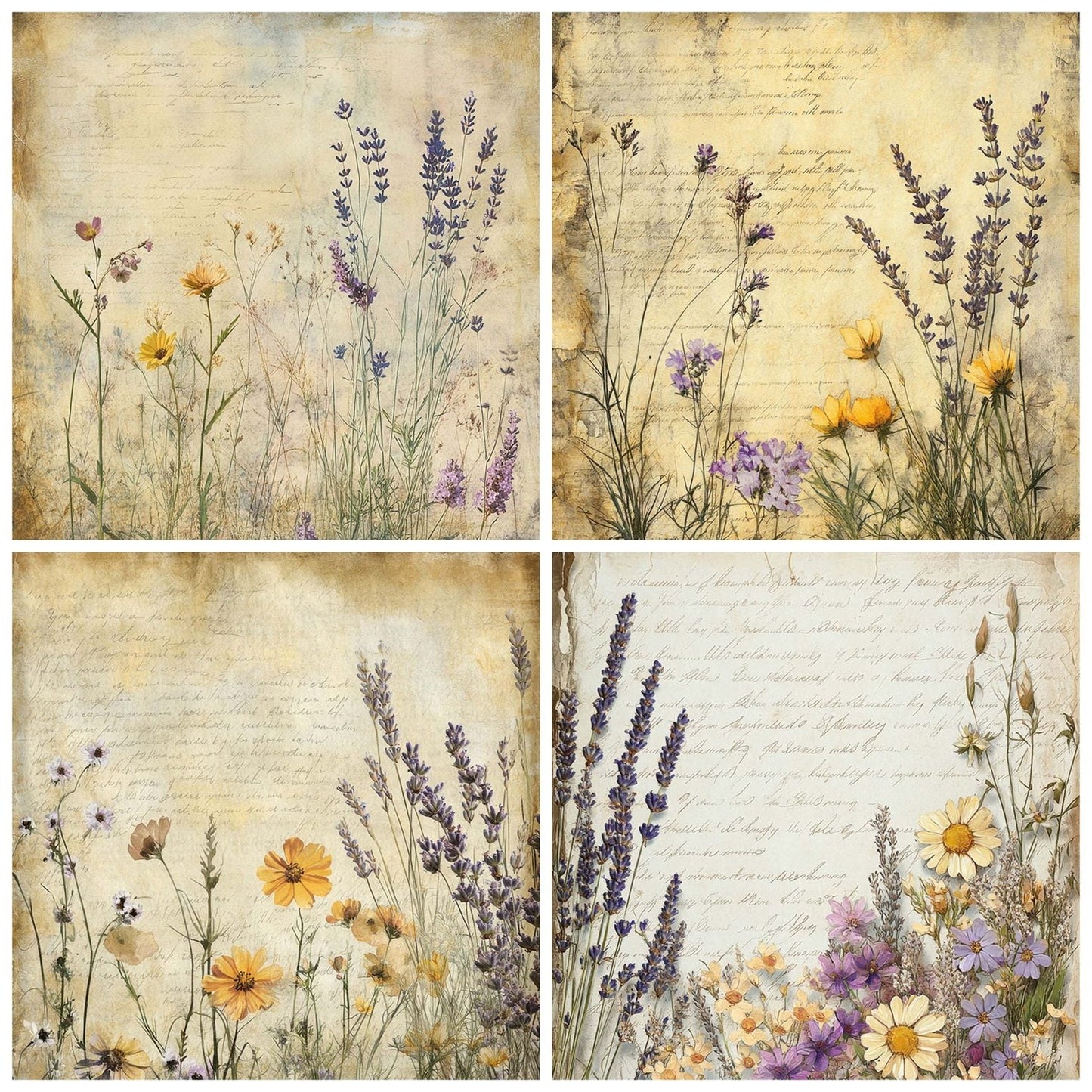 Wildflower Meadow Digital Paper Pack (DDD004419)