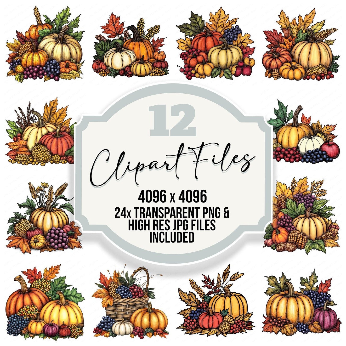 Harvest Festival Clipart Set (DDD005817)