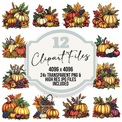 Harvest Festival Clipart Set (DDD005817)