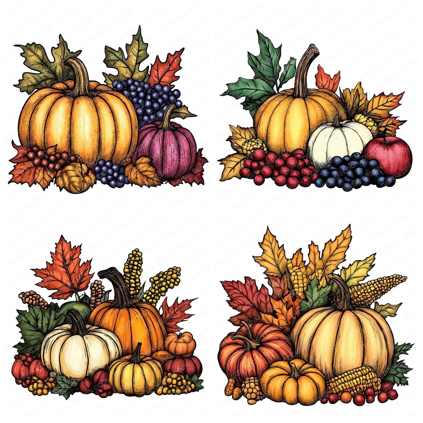 Harvest Festival Clipart Set (DDD005817)