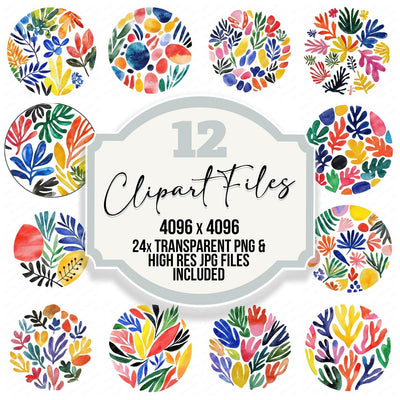 Matisse Shapes Clipart Set (DDD006026)