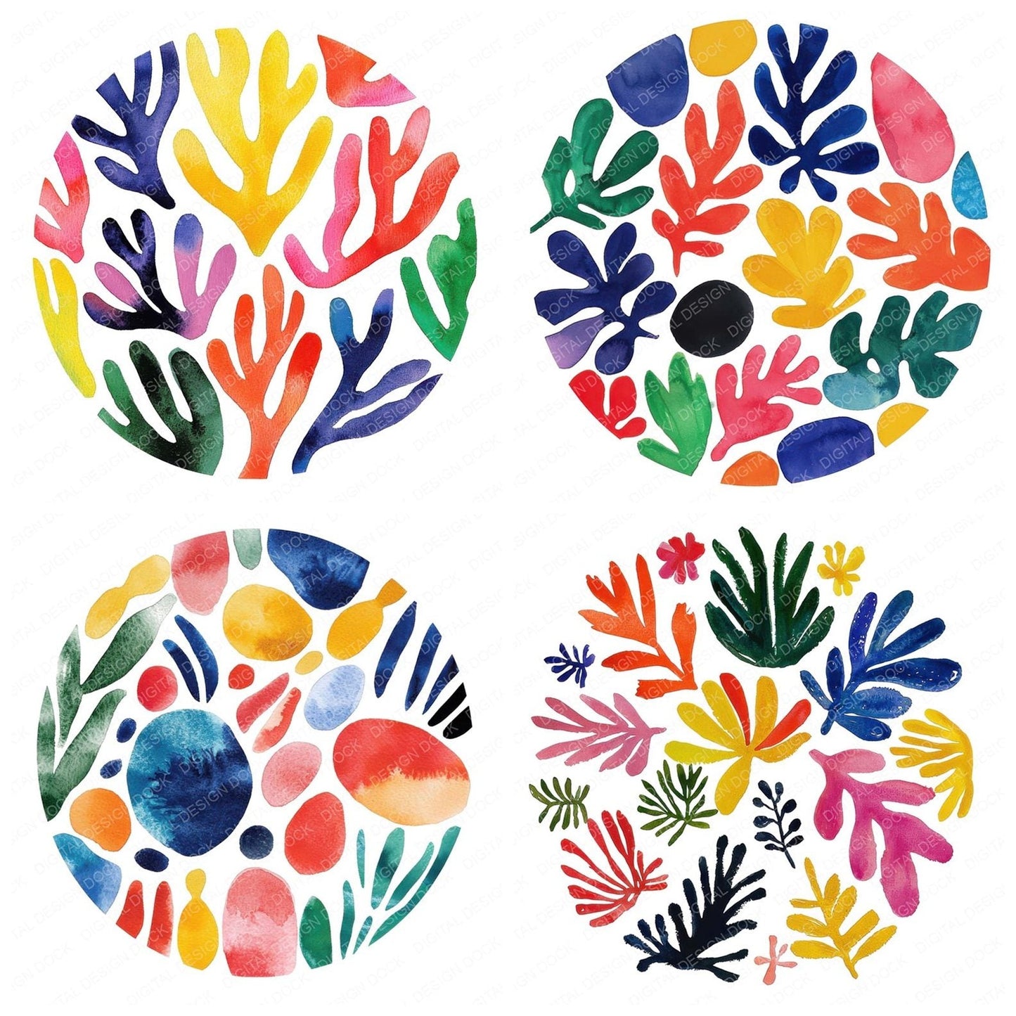 Matisse Shapes Clipart Set (DDD006026)
