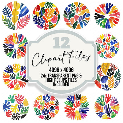 Matisse Shapes Clipart Set (DDD006027)