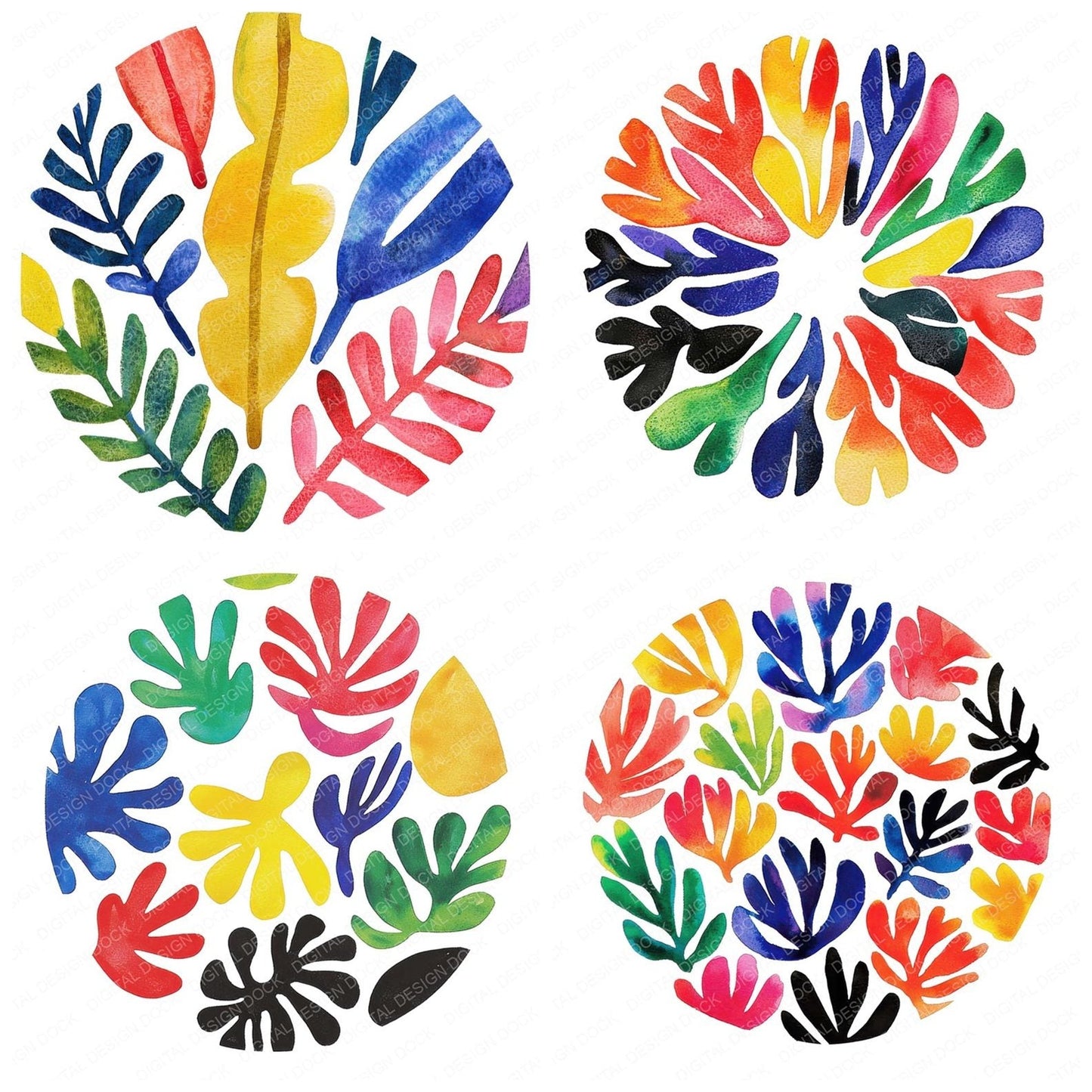 Matisse Shapes Clipart Set (DDD006027)