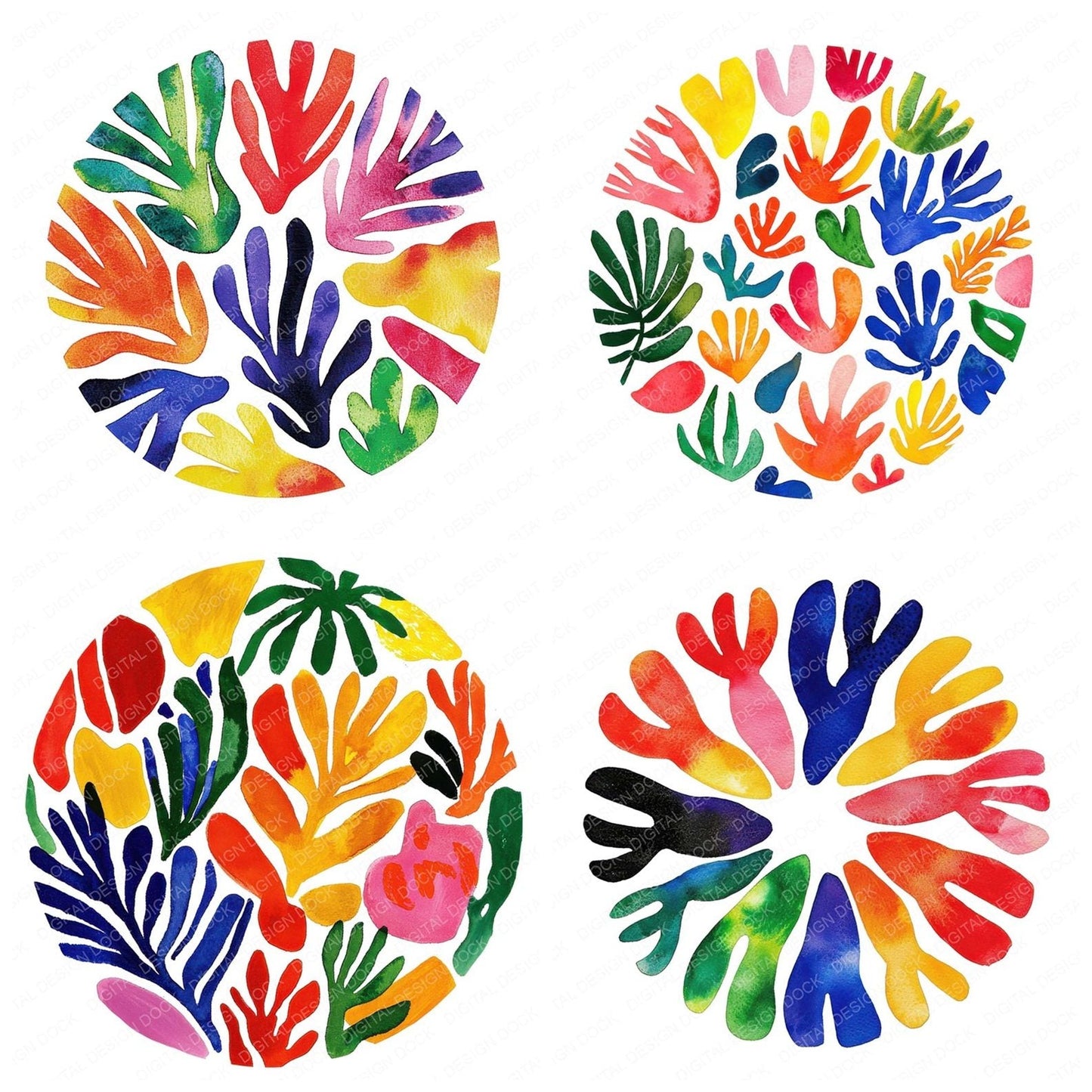 Matisse Shapes Clipart Set (DDD006027)