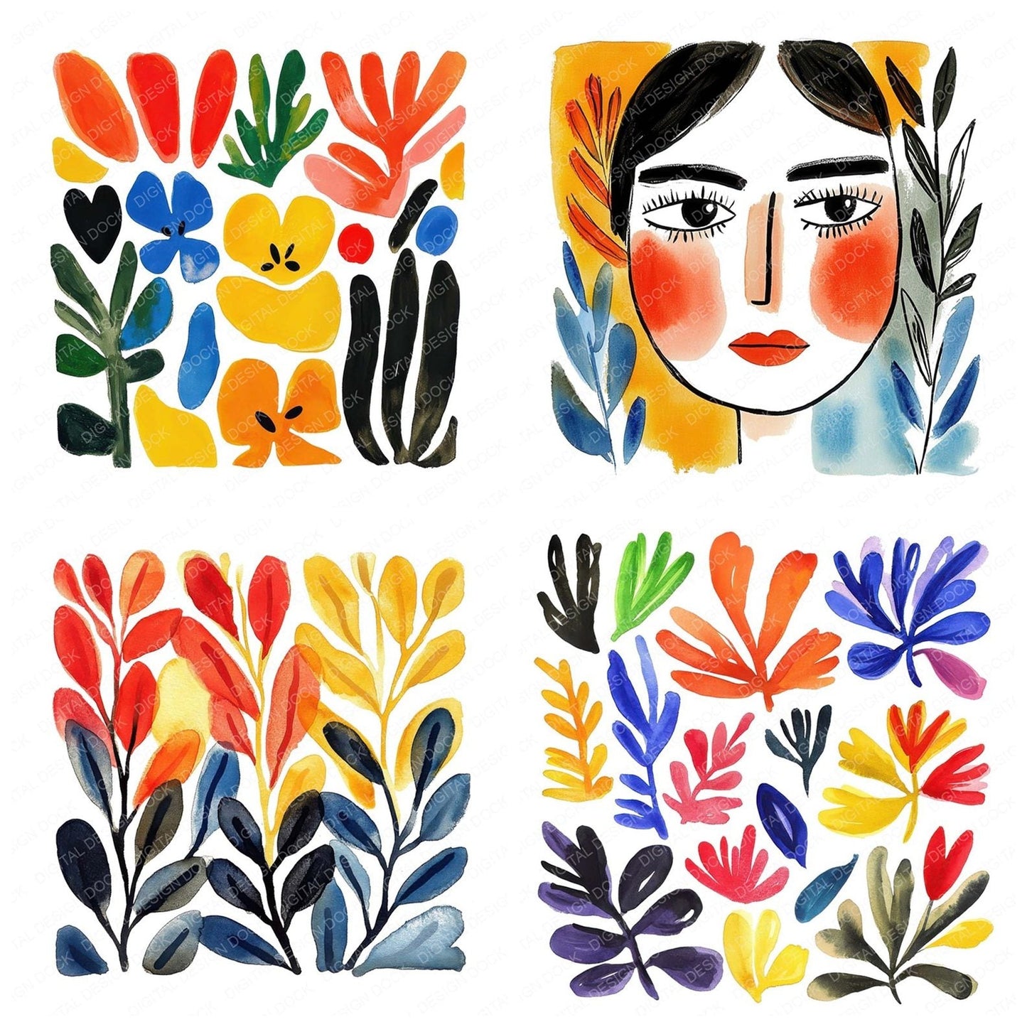 Matisse Shapes Clipart Set (DDD006028)