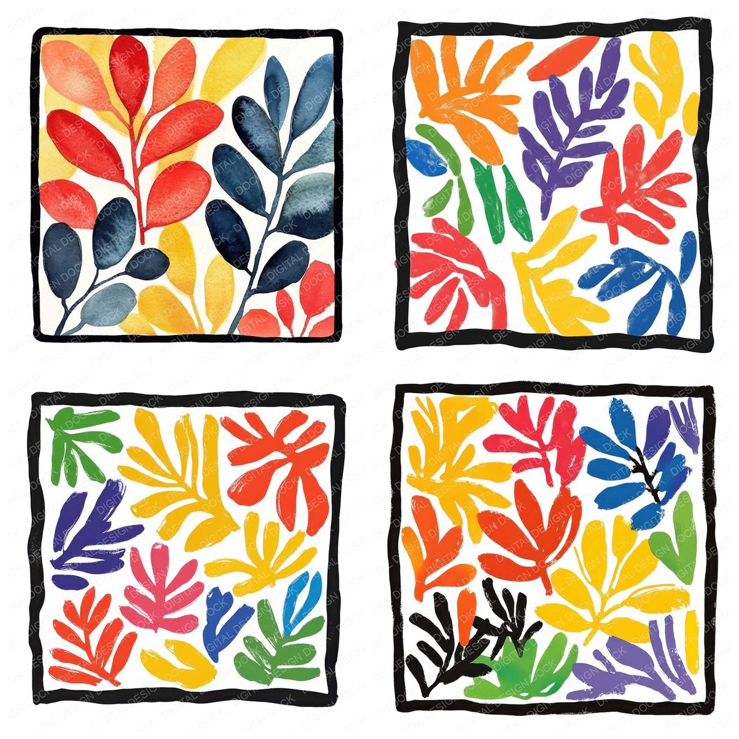 Matisse Shapes Clipart Set (DDD006029)