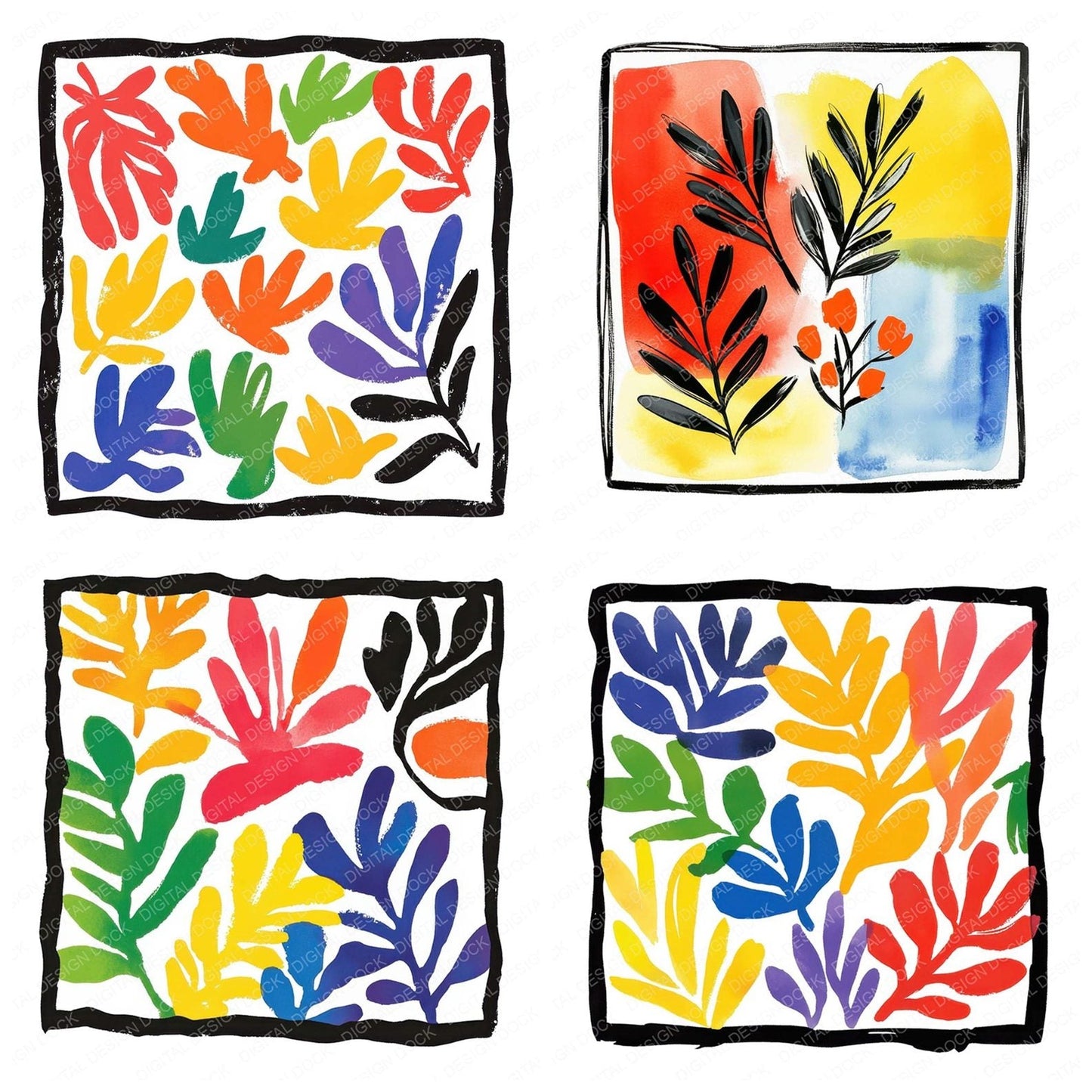 Matisse Shapes Clipart Set (DDD006029)