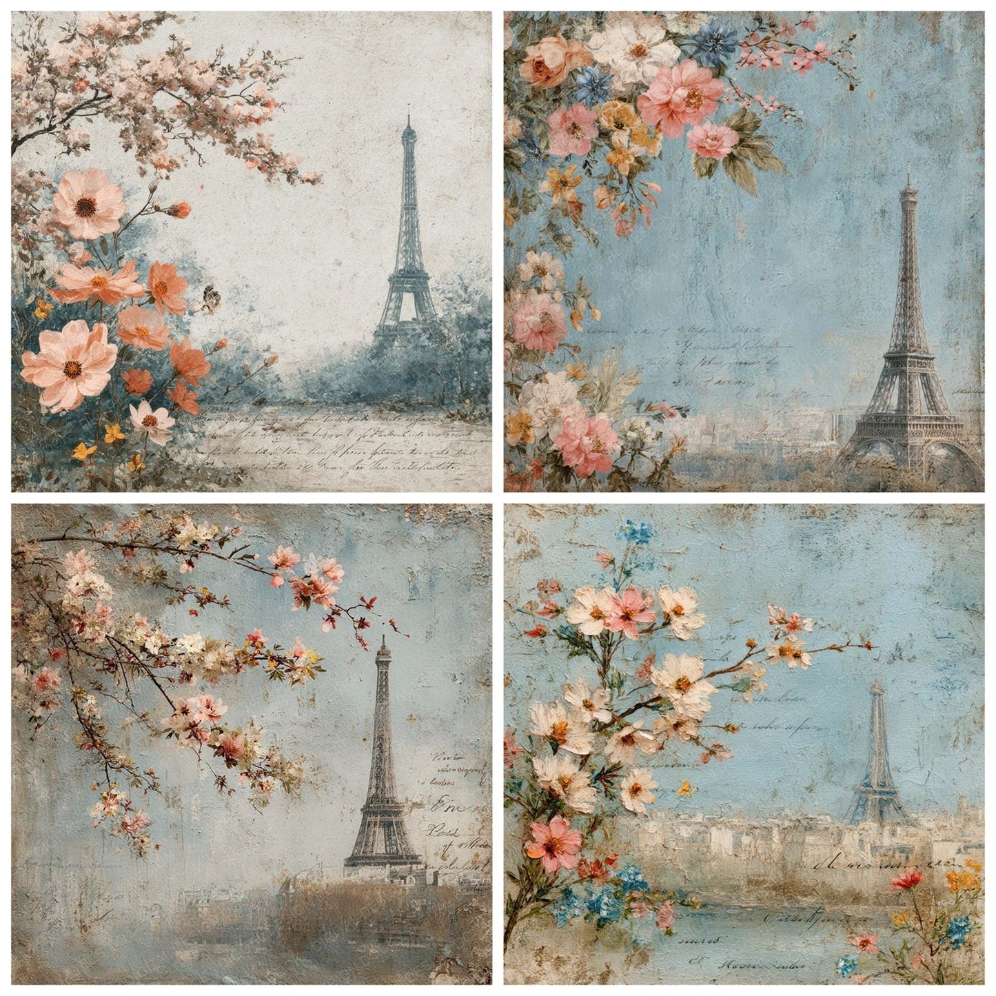 France Charm Paris Dream Digital Paper Pack (DDD007771)