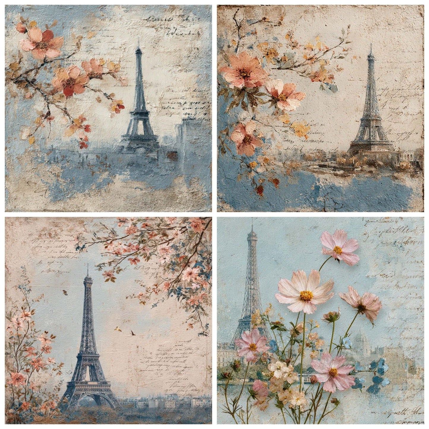 France Charm Paris Dream Digital Paper Pack (DDD007771)