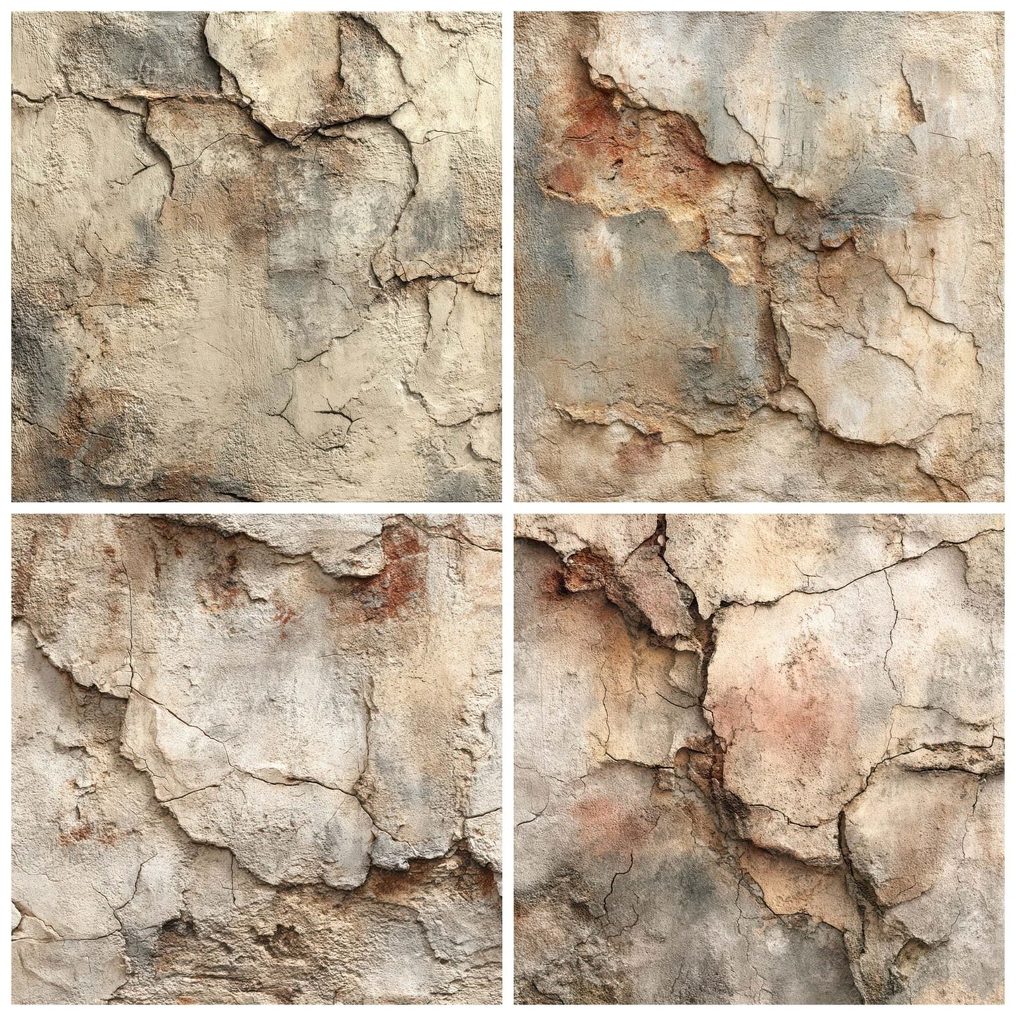 Aged Concrete Surface Digital Paper Pack (DDD007889)