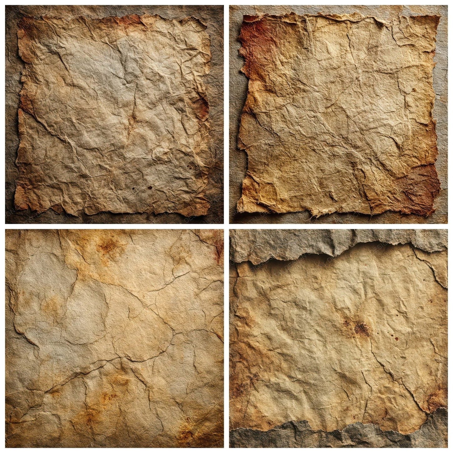 Aged Parchment Surface Digital Paper Pack (DDD007891)