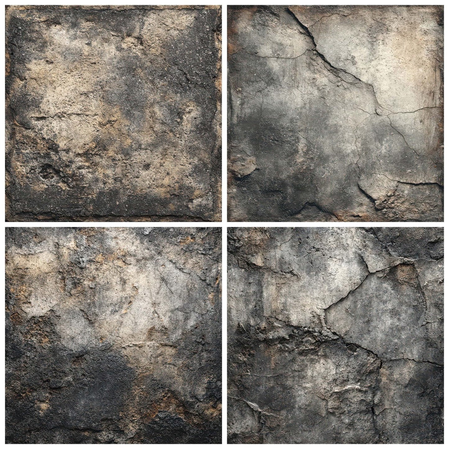 Aged Asphalt Surface Digital Paper Pack (DDD007908)