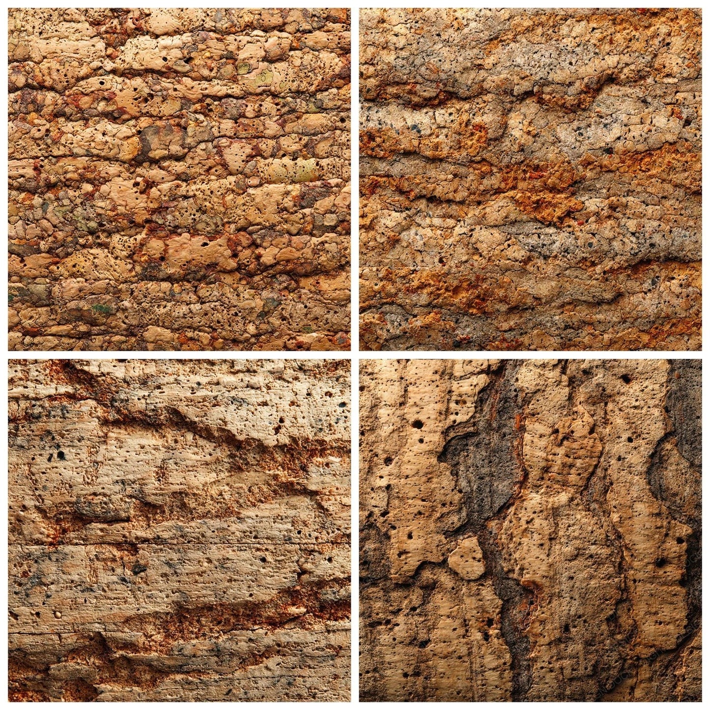 Aged Cork Surface Digital Paper Pack (DDD007911)