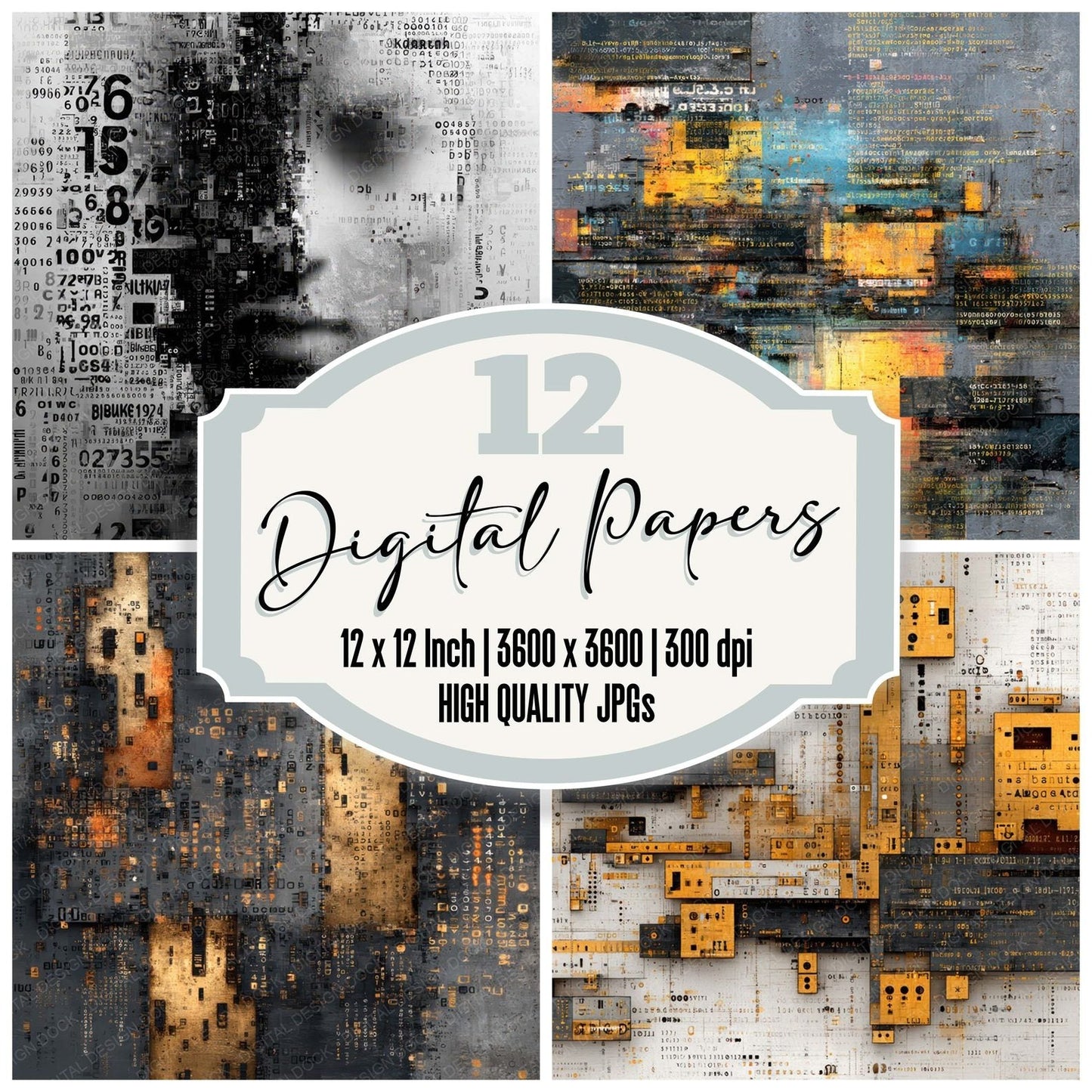 Machine Code Mass Digital Paper Pack (DDD007921)