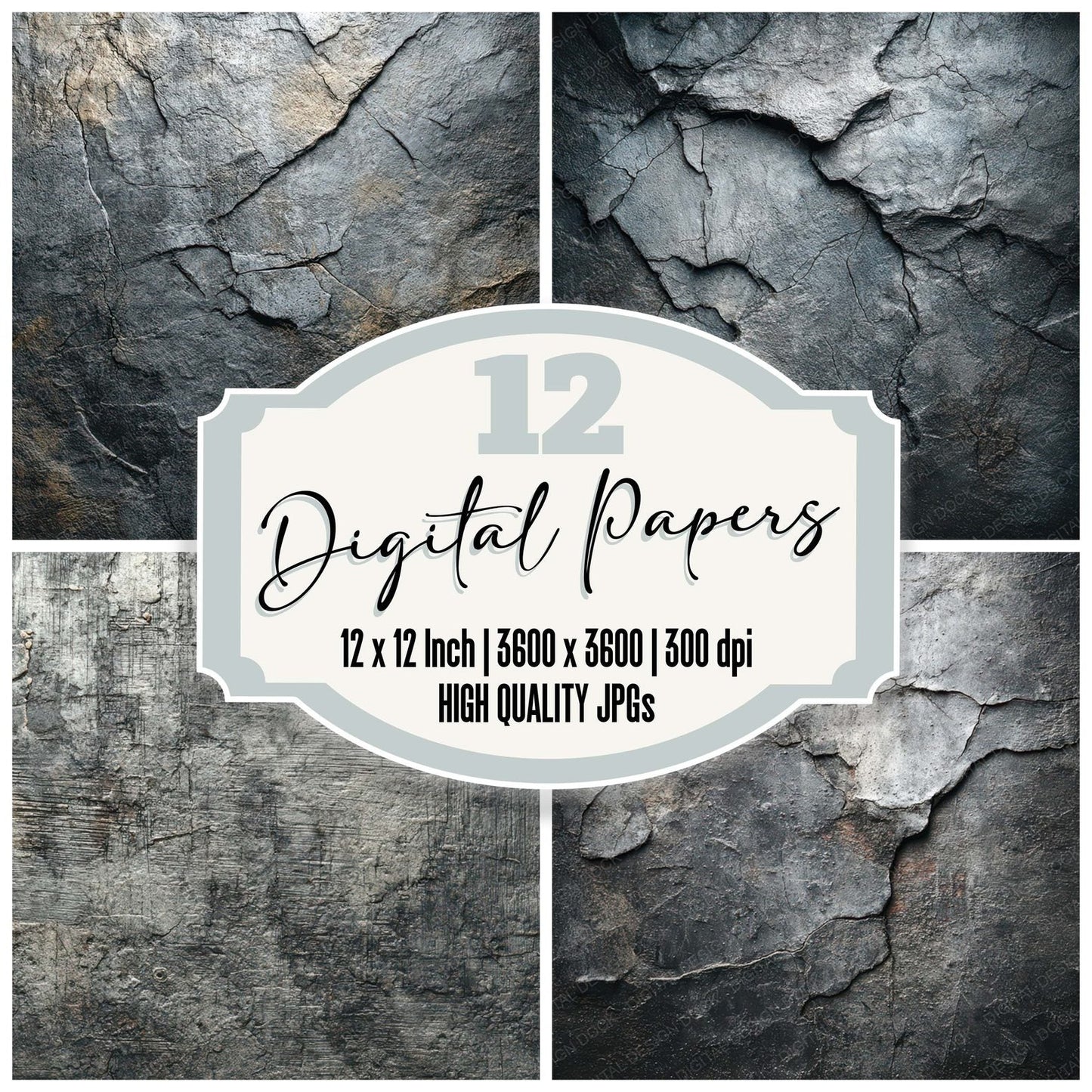 Worn Rubber Surface Digital Paper Pack (DDD007927)