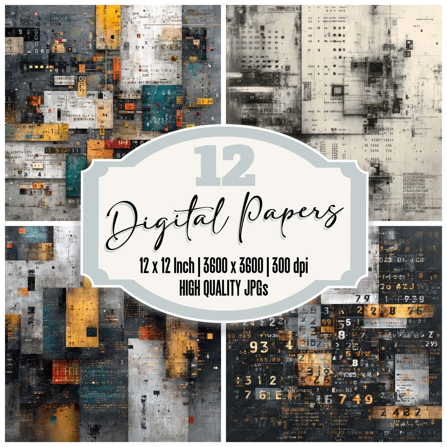 System Code Depth Digital Paper Pack (DDD007945)