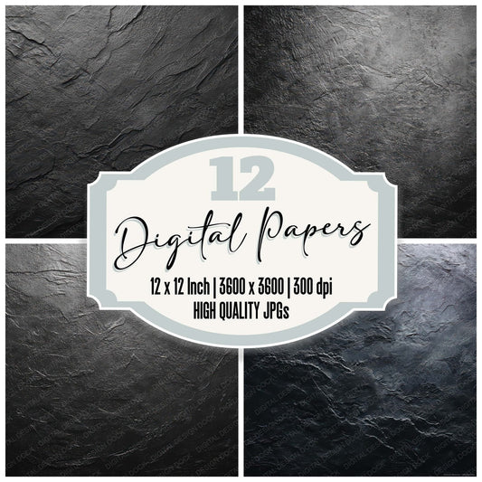 Carbon Void Layers Digital Paper Pack (DDD008032)