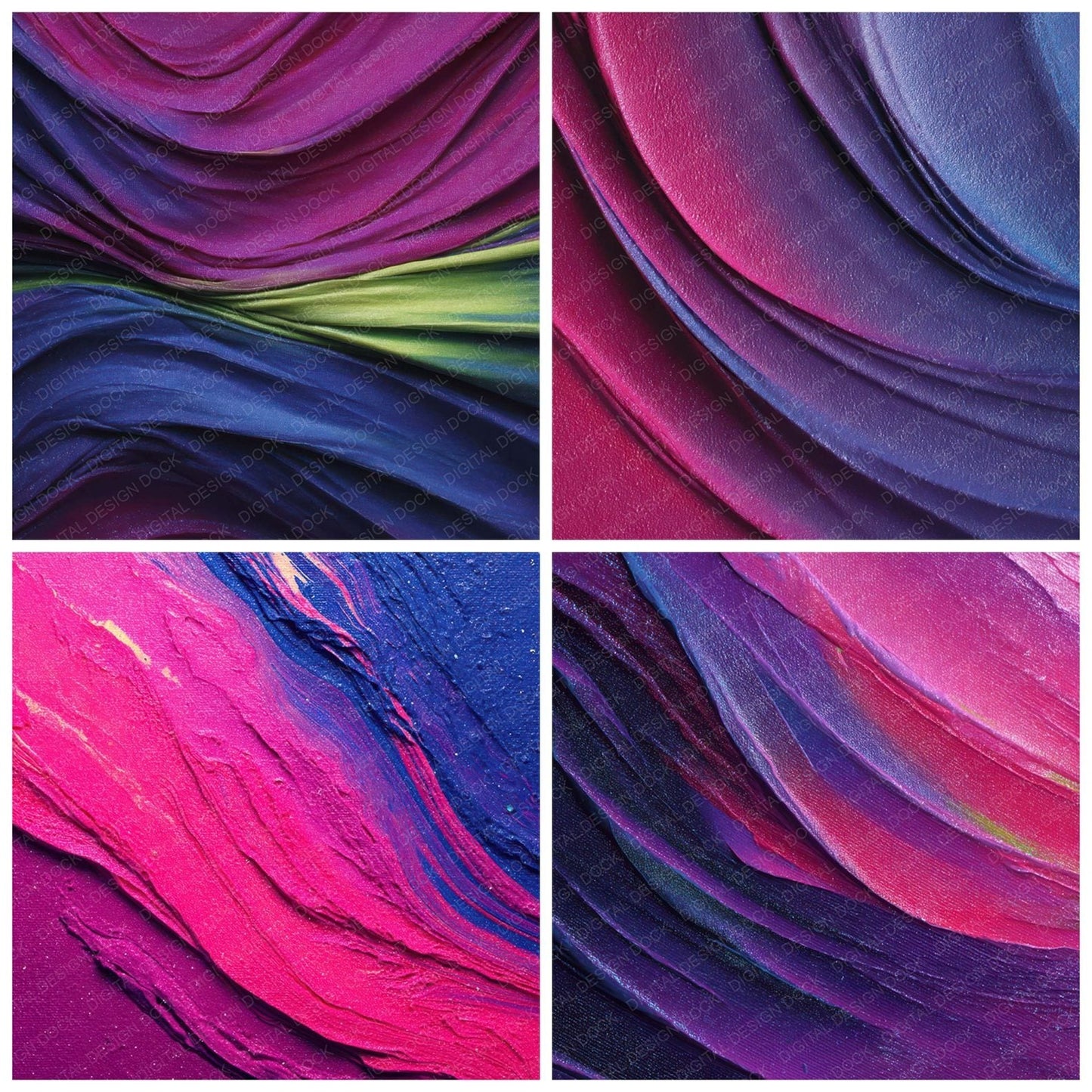 Elastic Colour Warp Digital Paper Pack (DDD008036)