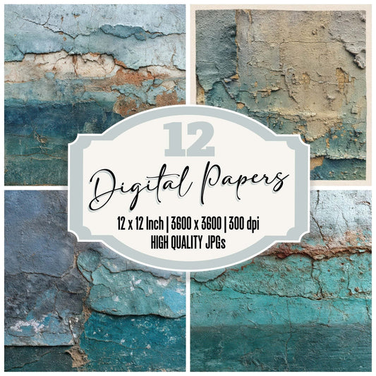 Pigment Archaeology Layers Digital Paper Pack (DDD008044)