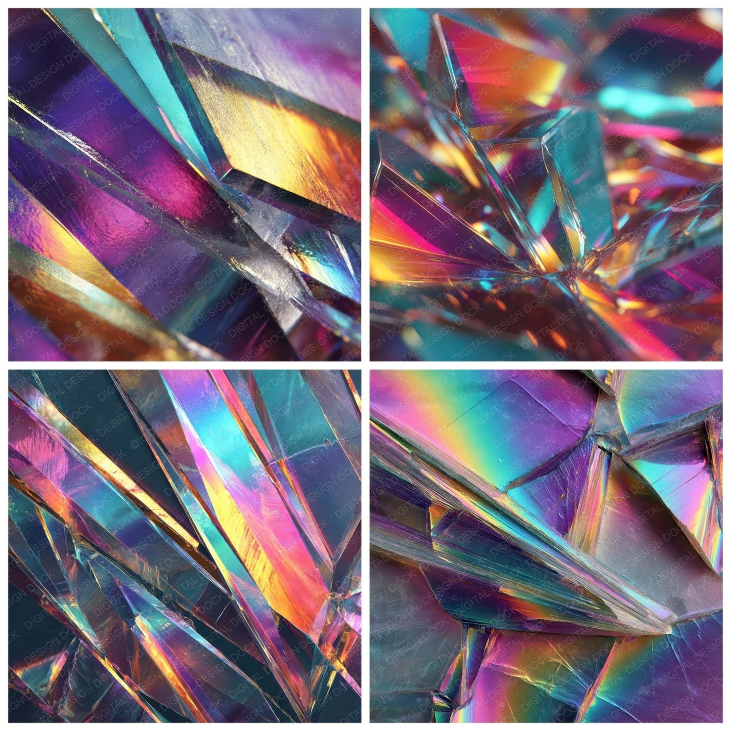 Prism Light Shatter Digital Paper Pack (DDD008046)