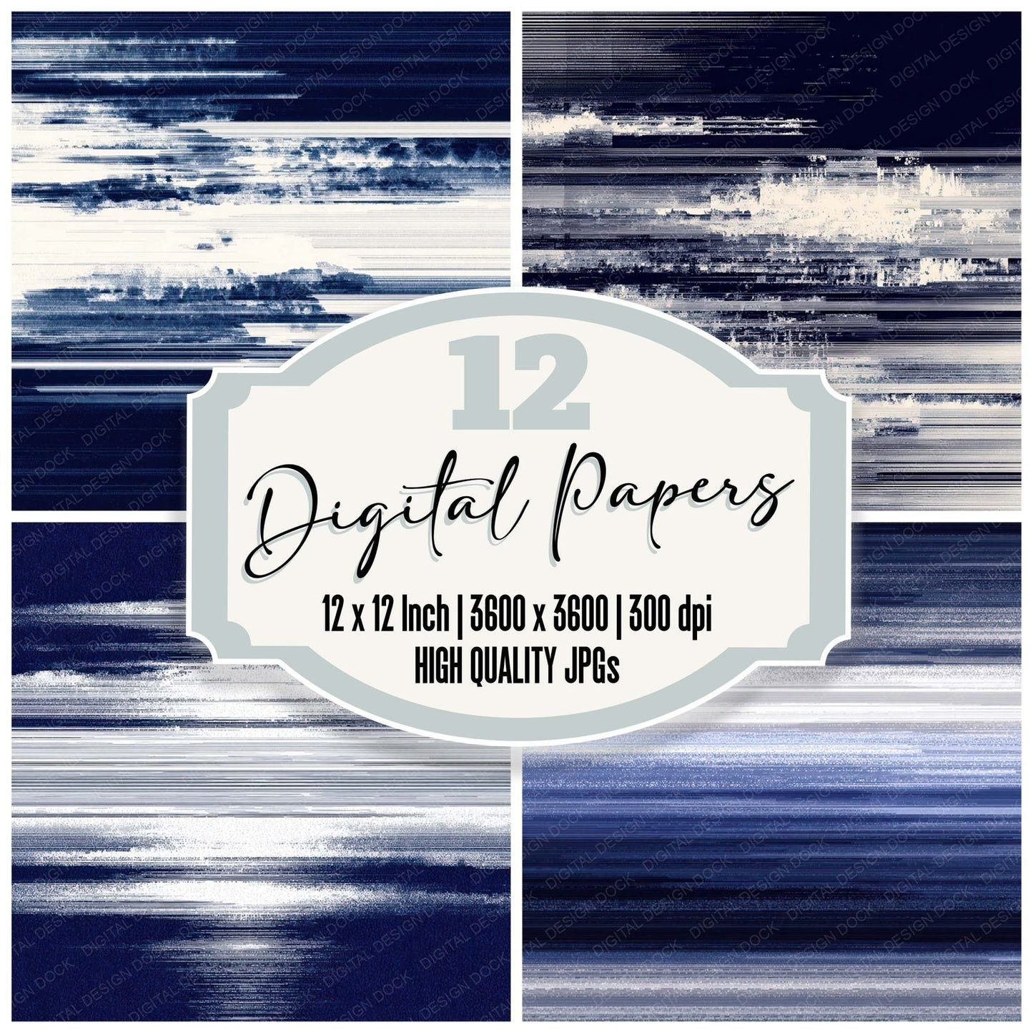 Signal Break Surface Digital Paper Pack (DDD008047)