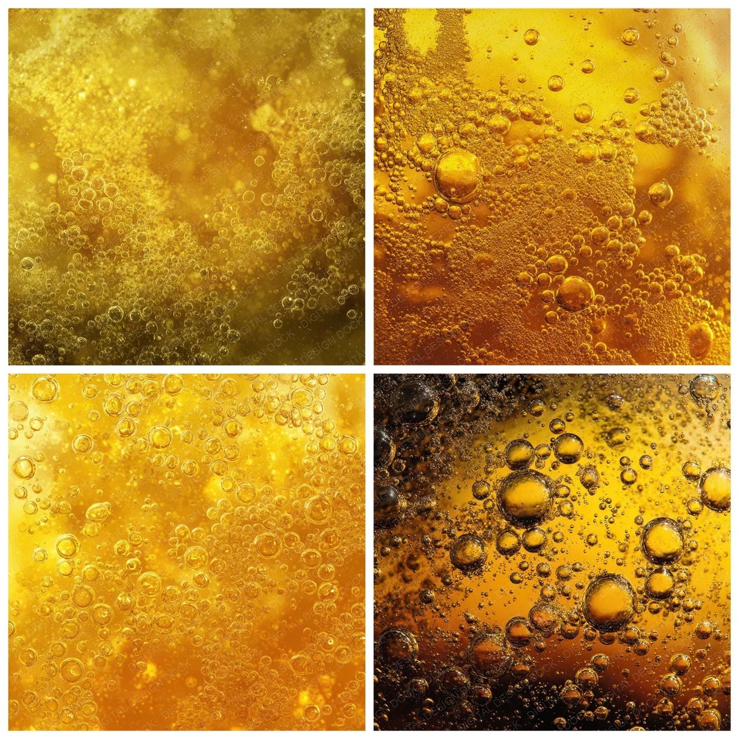 Beer Bubble Surface Digital Paper Pack (DDD008049)