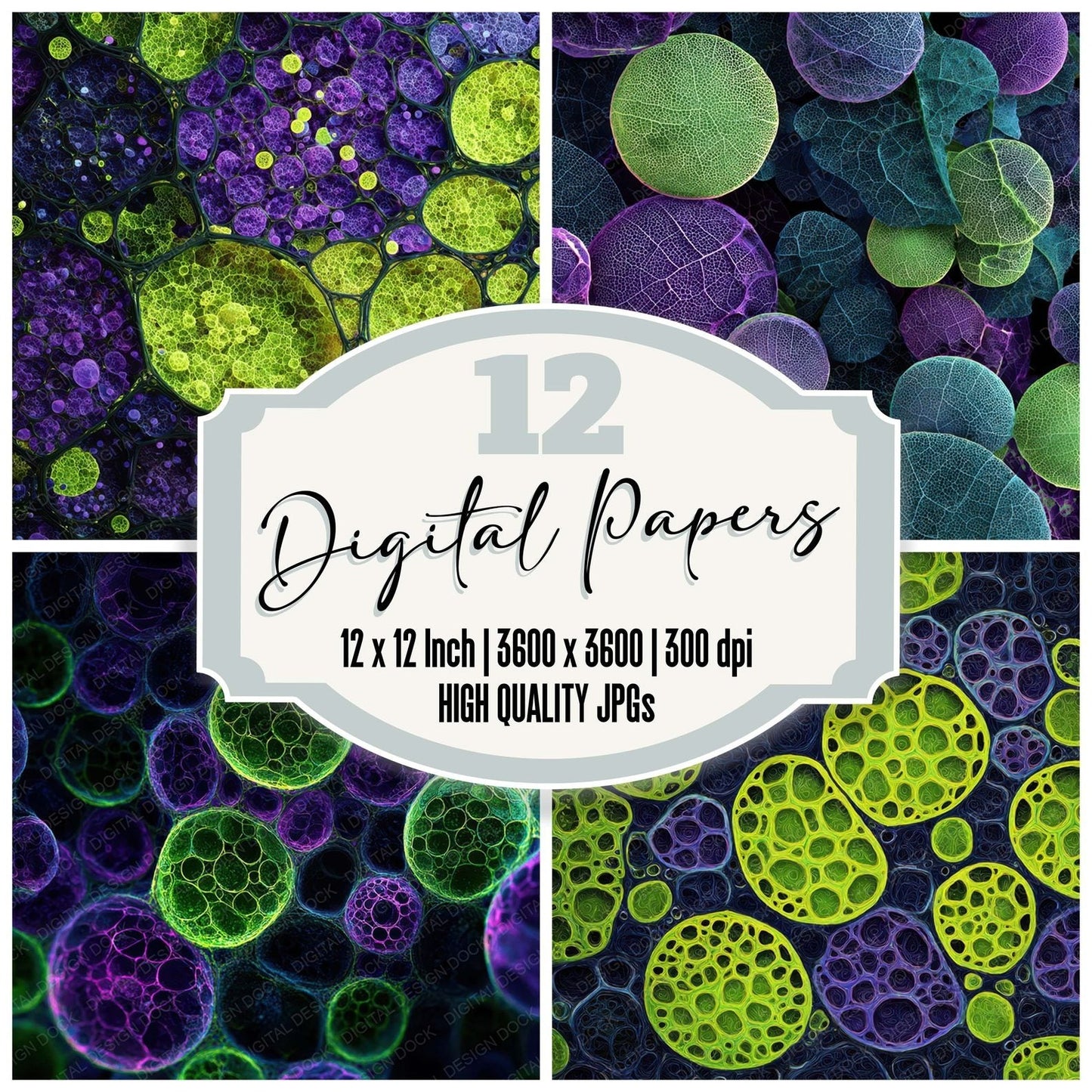 Cellular Surge Field Digital Paper Pack (DDD008052)