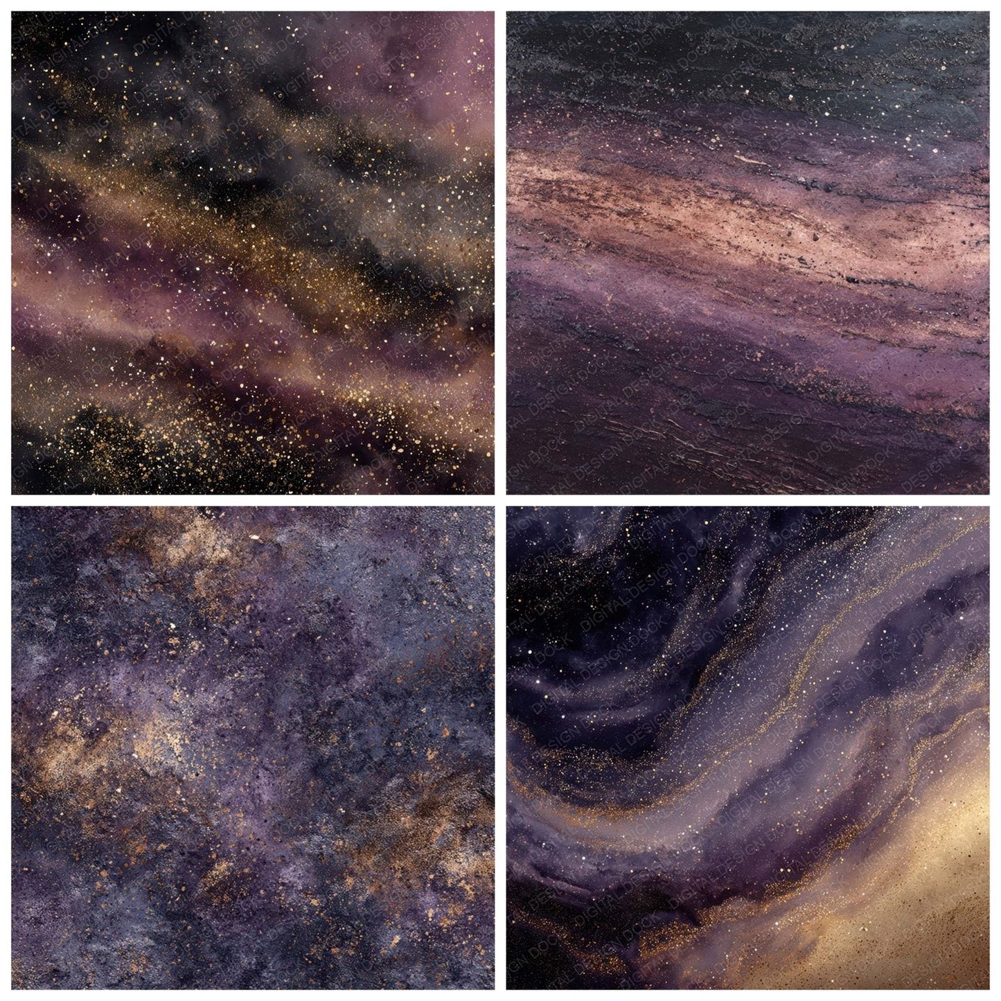 Compressed Cosmic Dust Digital Paper Pack (DDD008054)