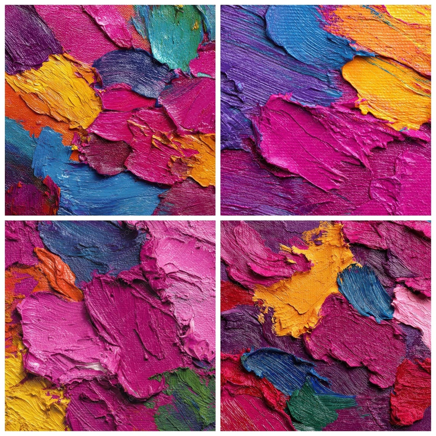 Impasto Colour Riot Digital Paper Pack (DDD008055)