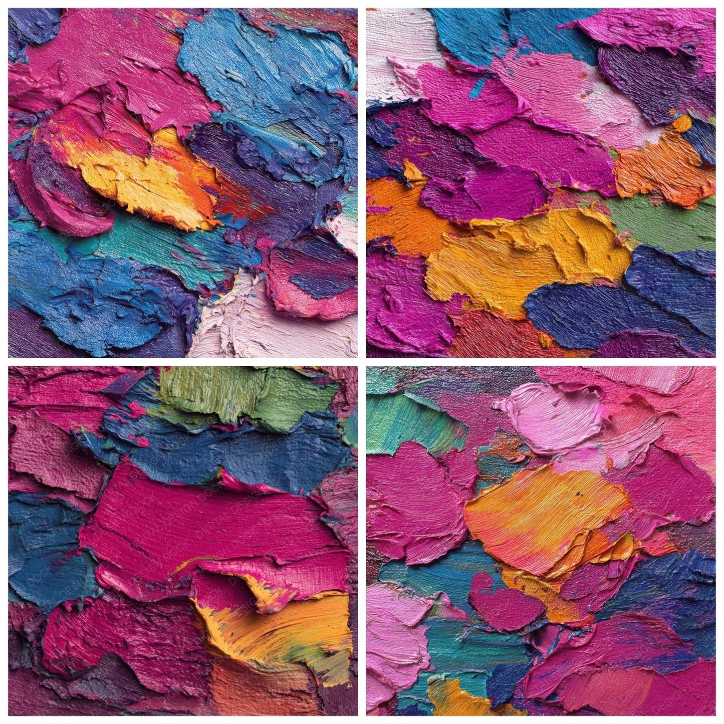 Impasto Colour Riot Digital Paper Pack (DDD008055)