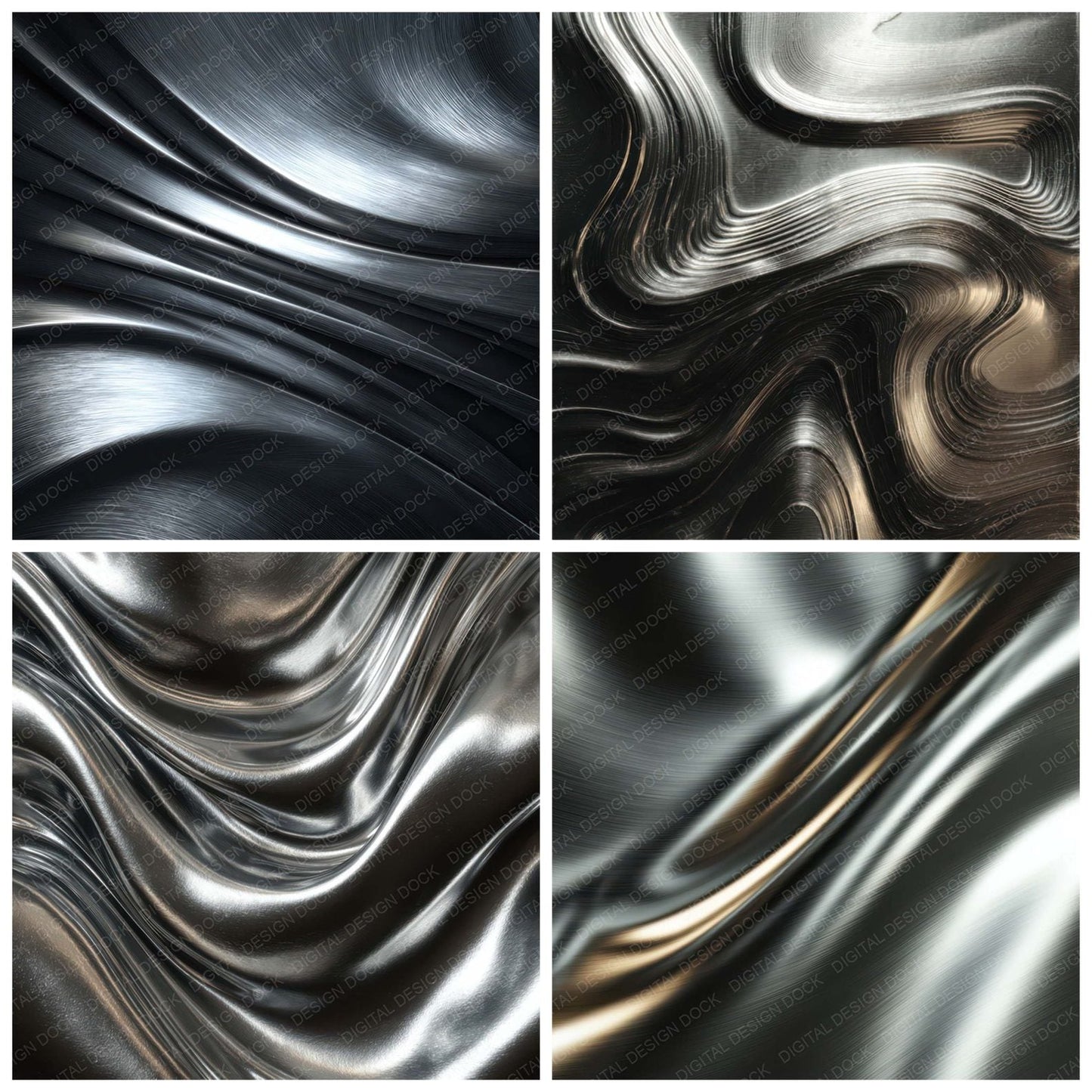 Liquid Metal Tempest Digital Paper Pack (DDD008057)
