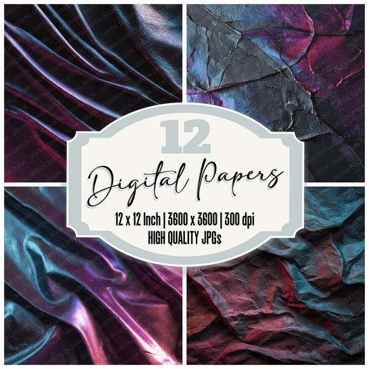 Rubber Tension Warp Digital Paper Pack (DDD008059)