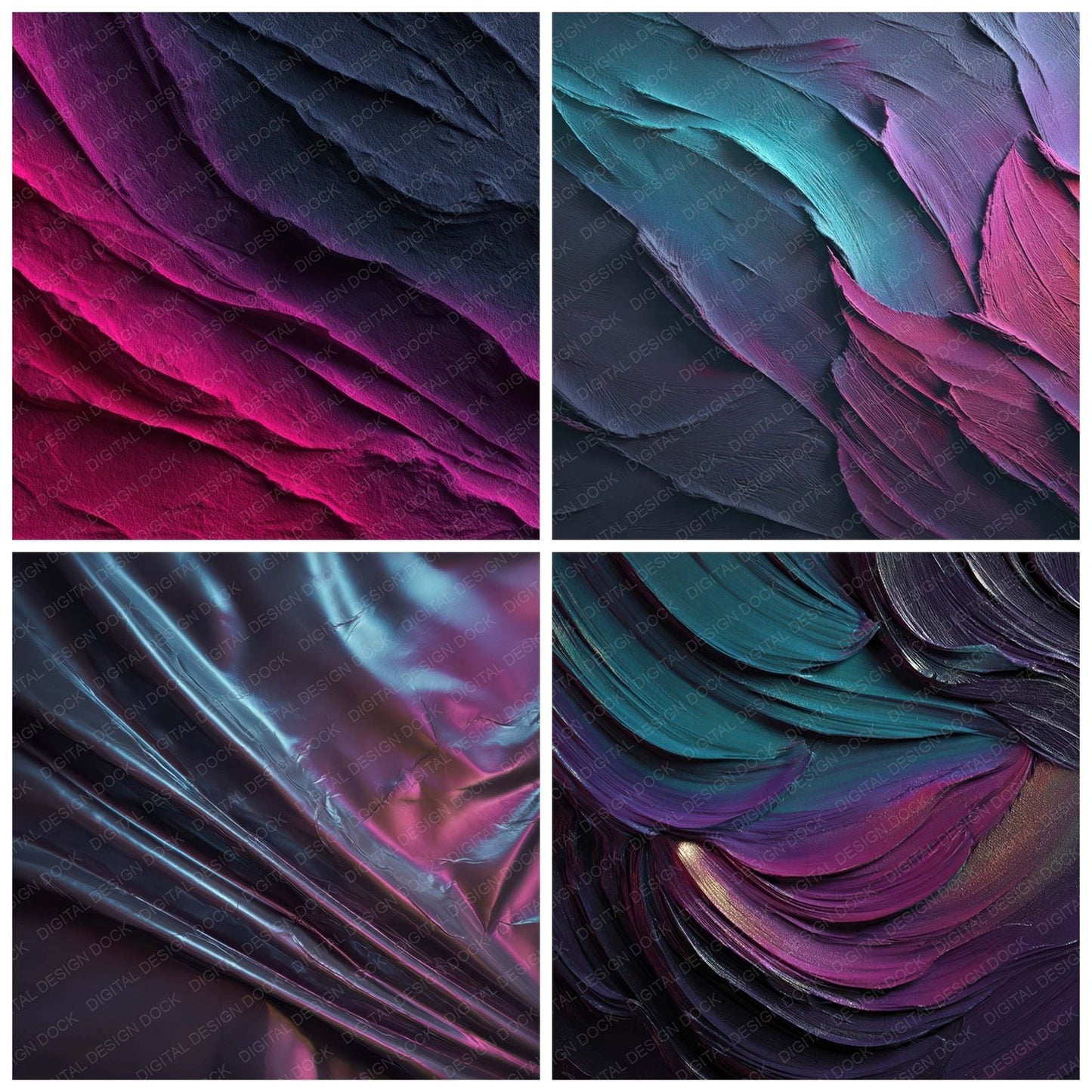 Rubber Tension Warp Digital Paper Pack (DDD008059)