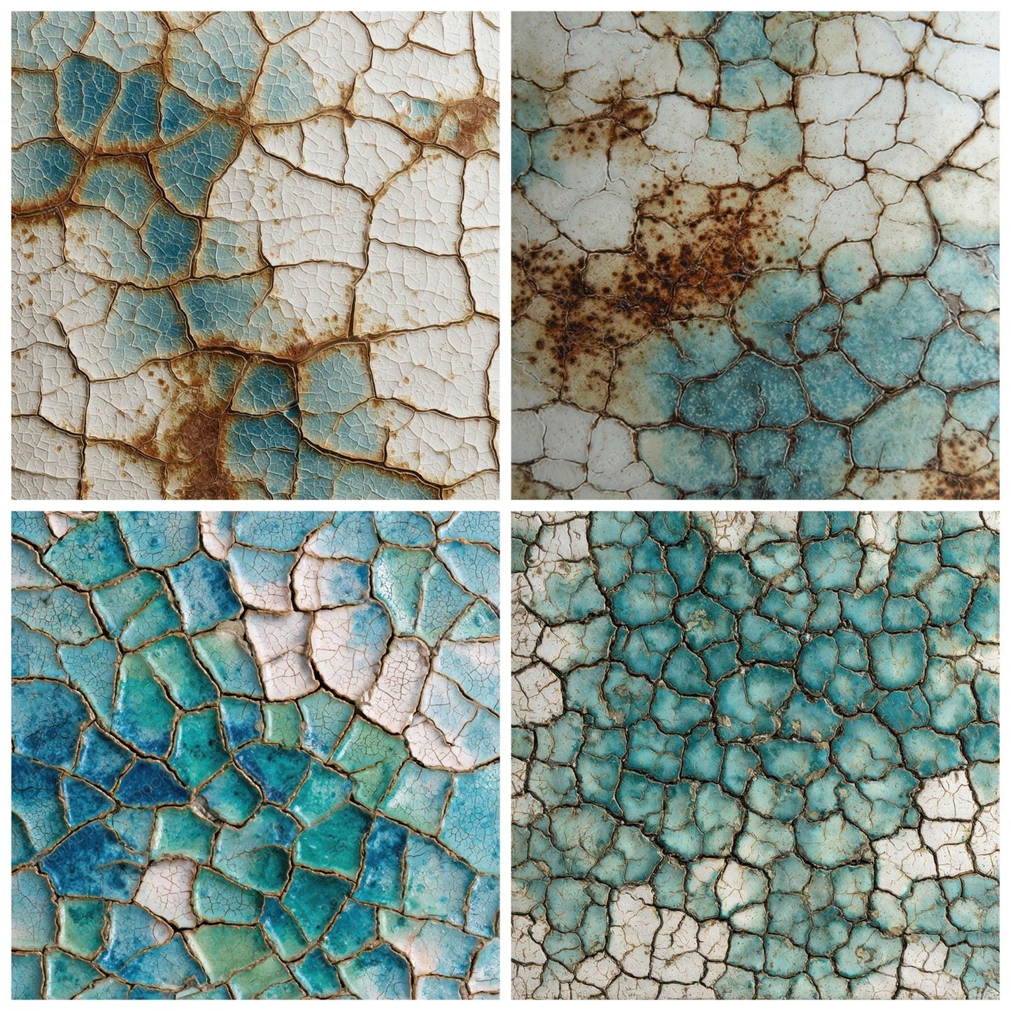 Shattered Glaze Surface Digital Paper Pack (DDD008060)