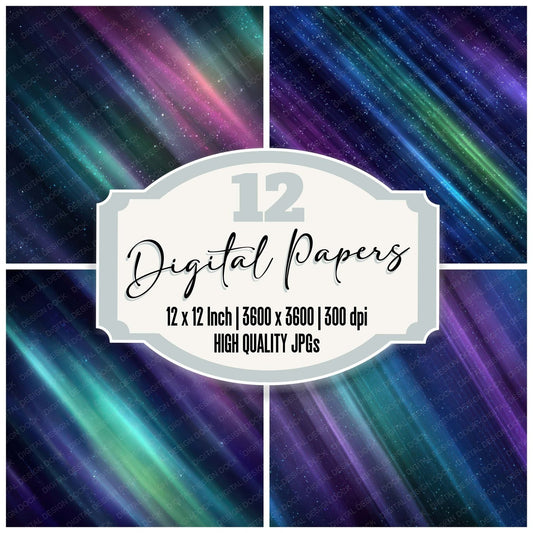 Aurora Light Sweep Digital Paper Pack (DDD008088)