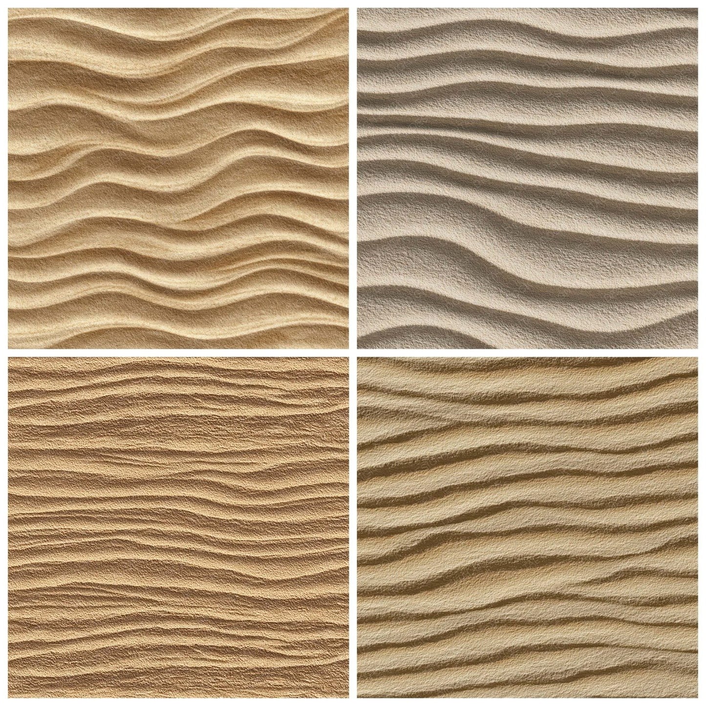 Beige Sand Ripples Digital Paper Pack (DDD008089)