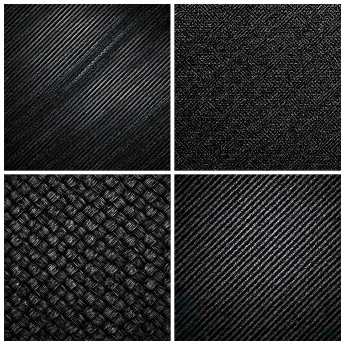 Black Carbon Weave Digital Paper Pack (DDD008090)