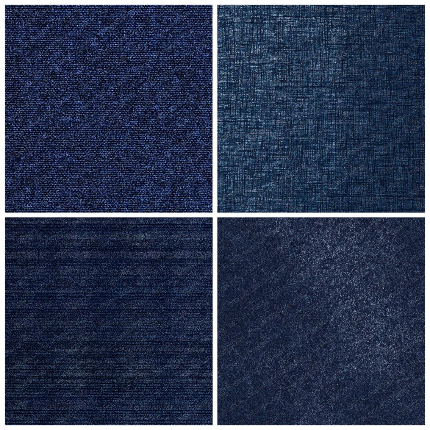 Blue Velvet Fabric Digital Paper Pack (DDD008114)