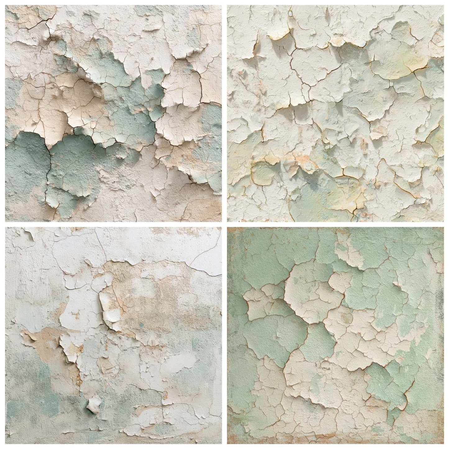 Peeling Paint Wall Digital Paper Pack (DDD008124)