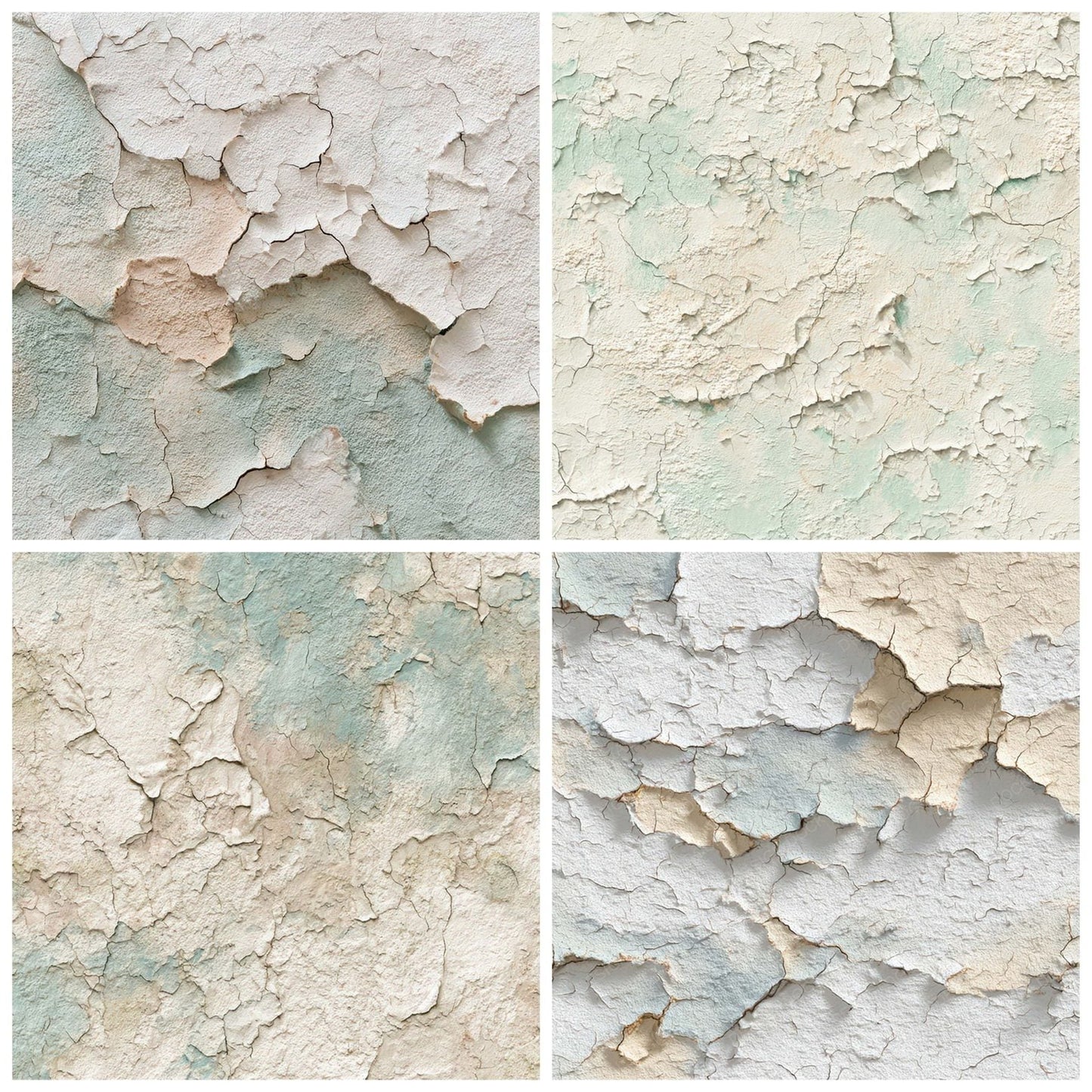 Peeling Paint Wall Digital Paper Pack (DDD008124)