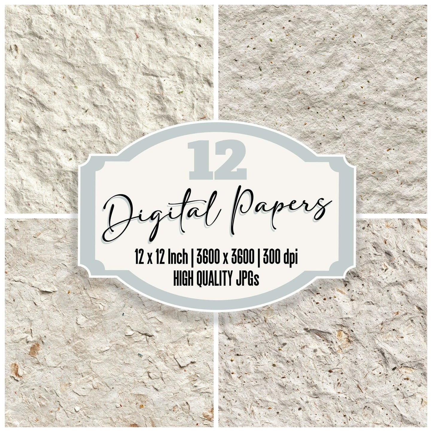 Recycled Paper Pulp Digital Paper Pack (DDD008125)